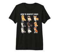 Come Identificare I Cani Razze Umoristiche con Grafici di Maglietta Premium
