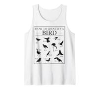 Come identificare Un Uccello Divertente birdwatcher Umorismo Canotta