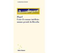 Come il comune intelletto umano prende la filosofia