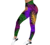 Come Lasciare Un Pantaloni Colorato Stampato Moda Leggings Imitat Pantaloni Donna, Colore: arancione., M