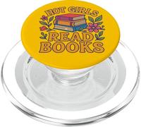 Come le ragazze leggono libri Citazione divertente Relatable Letteratura Umorismo PopSockets PopGrip per MagSafe