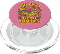 Come le ragazze leggono libri Citazione divertente Relatable Letteratura Umorismo PopSockets PopGrip per MagSafe