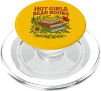 Come le ragazze leggono libri Citazione divertente Relatable Letteratura Umorismo PopSockets PopGrip per MagSafe