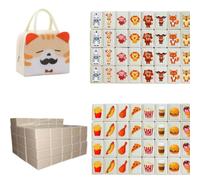 (come l'immagine, taglia unica) 65 tessere Seaside Escape Game Block