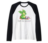 Come L'Ultimo Unicorno T-Shirt Drago Maglia con Maniche Raglan