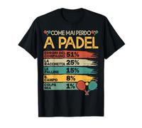 Come Mai Perdo A Padel Maglia Divertente Regalo Padelisti Maglietta
