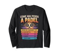 Come Mai Perdo A Padel Scuse Giocatore Padel Maglia a Manica