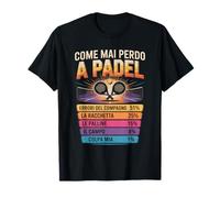 Come Mai Perdo A Padel Scuse Giocatore Padel Maglietta