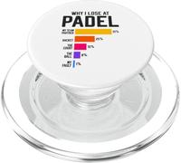 Come mai perdo a Padel Tennis Scuse divertenti Padel PopSockets PopGrip per MagSafe