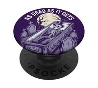 Come morto divertente scheletro Halloween spaventoso gotico mai meglio PopSockets PopGrip Adesivo