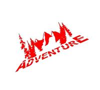Come non i miei adesivi for decorazioni auto Grove Adventure Decalcomanie Accessori for la messa a punto dell'auto Adesivi for auto(Red,50X20.5CM)