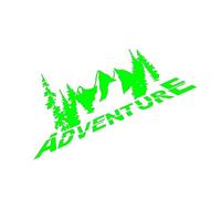 Come non i miei adesivi for decorazioni auto Grove Adventure Decalcomanie Accessori for la messa a punto dell'auto Adesivi for auto(Green,110X45.1CM)
