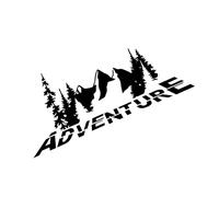 Come non i miei adesivi for decorazioni auto Grove Adventure Decalcomanie Accessori for la messa a punto dell'auto Adesivi for auto(Black,100X41CM)