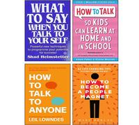 Come parlare con chiunque, come diventare un magnete per persone, cosa dire quando parli con te stesso, come parlare in modo che i bambini possano imparare a casa e a scuola Set di 4 libri