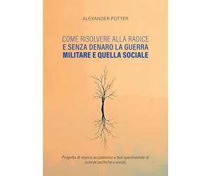 Come risolvere alla radice e senza denaro la guerra militare e quella sociale. Progetto di ricerca accademico e tesi sperimentale di scienze politiche e sociali