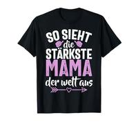 Come Sembra La Mamma più Forte del Mondo della Festa della Mamma Maglietta