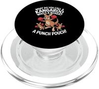 Come si chiama un canguro che è un pugile? Un sacco da boxe! PopSockets PopGrip per MagSafe