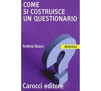 Come si costruisce un questionario