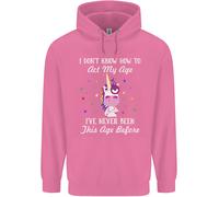 Come Si Fa Atto il Mio Età Divertente Unicorn Compleanno Uomo Felpa