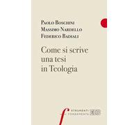 Come si scrive una tesi in Teologia