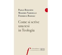 Come si scrive una tesi in Teologia
