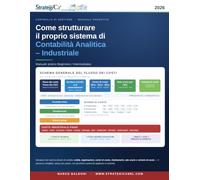 Come strutturare il proprio sistema di Contabilità Analitica - Industriale: Manuale pratico per Beginners/Intermediates - Con Templates funzionanti richiedibili -