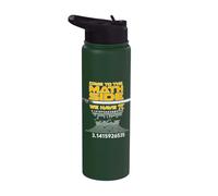 Come to The Math Side We Have Pi - Math Geek & Nerd Cool Stainless Steel Insulated Water Bottle