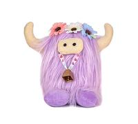 Come un dai capelli lunghi in peluche, rotondo, carino, mucche delle Highland, bambole, regali, burattini, per bambini, ragazzi, ragazze, feste matrimonio, peluche, dalla Scozia