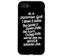 Come una ragazza di settembre ho tre lati regali di compleanno Custodia per iPhone SE (2020) / 7/8