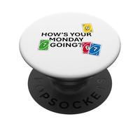 Come va il tuo lunedì? "6" - "7" PopSockets PopGrip Adesivo
