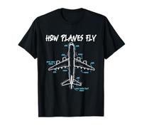 Come volano Gli Aerei - Ingegnere aeronautico Ingegneria Aeronautica Maglietta