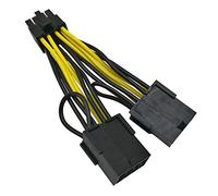 COMeap (confezione da 2) NVIDIA Scheda grafica Energia Cavo 030-0571-000 CPU Adattatore da 8 pin maschio a doppio PCIe 8 pin femmina per Tesla K80 / M40 / M60 / P40 / P100 da 4 pollici (10 cm)
