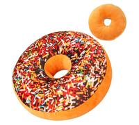 Comebachome Cuscino a ciambella per dolori al coccige, morbidi cuscini a ciambella da 40 cm, cuscini decorativi per sedili per divano, sedia, pavimento, divano