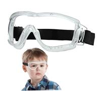 Comebachome Occhiali di sicurezza per bambini, Occhiali di sicurezza trasparenti antiappannamento per bambini, di protezione impermeabili antiurto, protettivi per gli occhi portatili, Bambino