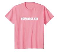 Comeback Kid Maglietta, Bambini, Rosa, 12 Anni