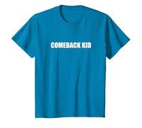 Comeback Kid Maglietta, Bambini, Zaffiro, 2 Anni