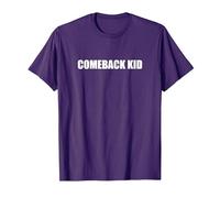 Comeback Kid Maglietta, Uomo, Viola, S