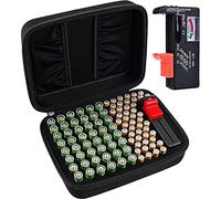 Comecase - Contenitore per pile M_Holds_96 pezzi + tester