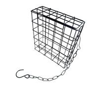 Comederos de reutilizables a prueba de ardillas, forma cuadrada, estación de alimentación para observación de aves, balcón, jardín, patio, espacios al aire libre, dispensadores de semillas para p