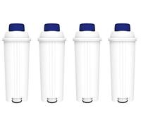 Comedes Cartuccia filtro per De'Longhi DLS-C002, SER3017 & 5513292811, compatibile con Magnifica, Eletta, ECAM, ESAM, ETAM, BCO, serie ECO, certificazione TÜV SÜD (4 pezzi)
