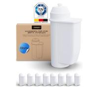 Comedes Filtro acqua per brita intenza, sostituisce Bosch Siemens TZ70003, TZ70033, TCZ7003 & Brita Intenza 575491, compatibile con Siemens EQ Series e Bosch Vero (8 pezzi)