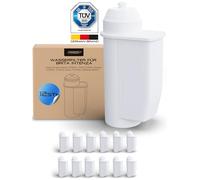 Comedes Filtro acqua per brita intenza, sostituisce Bosch Siemens TZ70003, TZ70033, TCZ7003 & Brita Intenza 575491, compatibile con Siemens EQ Serie e Bosch Vero -Series (12 pezzi)