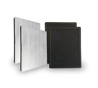 Comedes Set di filtri di Ricambio per Philips AC1215/10 e AC2729/10 Purificatore d'Aria | HEPA e Filtro a Carbone Attivo | applicabile al Posto di Philips FY1410/30 e FY1430/30 (2 Pezzi)