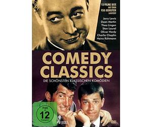 Comedey Classics - 13 Filme Mix: Dean Martin, Jerry Lewis, Stan Laurel, Oliver Hardy und Charlie Chaplin - Die schönsten klassischen Komödien