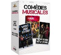 Comédies musicales : west side story ; hair ; new york, new york