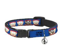 Comedy Central Cat Collar, Breakaway Collar with Bell, South Park Stan Expressio