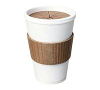 Comedy Coffee Cup, Prank Mug Toy Set, Fake Spill Drink Illusion with Lightweight Build Feature, Non Breakable Gag Cup Device, Joke Drinkware with Fun Design, Party Prop for Office Use