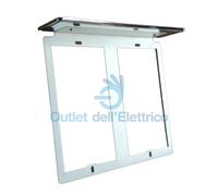 COMELIT 3312/4 VISIERA ANTIPIOGGIA 4 MODULI SERIE POWERCOM