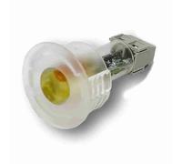 Indicatore Comelit LED remoto ad incasso spia rossa 48FPI000