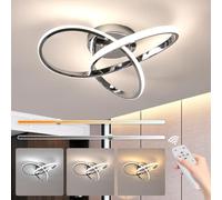 Comely 36W Plafoniera LED Soffitto Moderna Dimmerabile con Telecomando